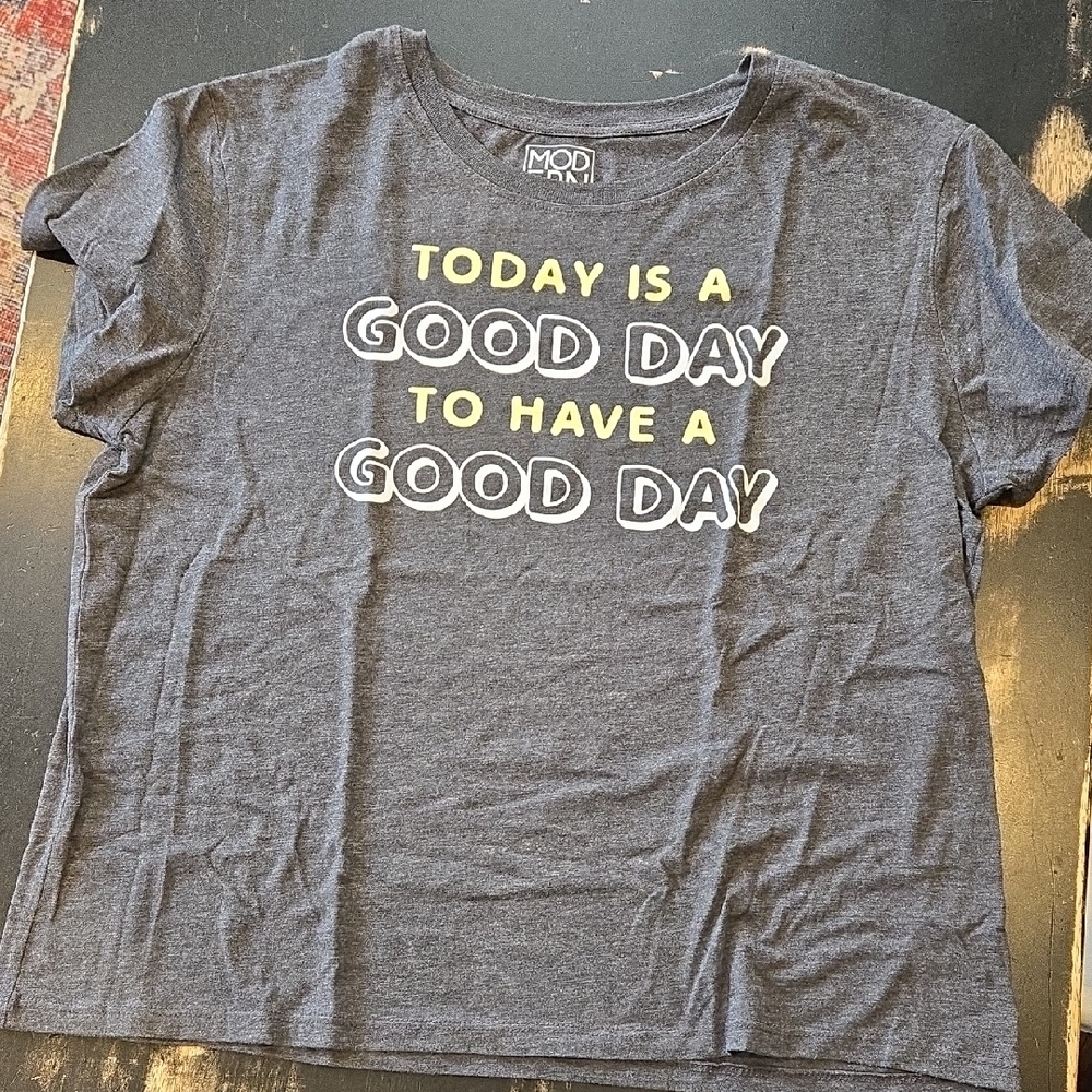 Modern Lux Charcoal Graphic Tee